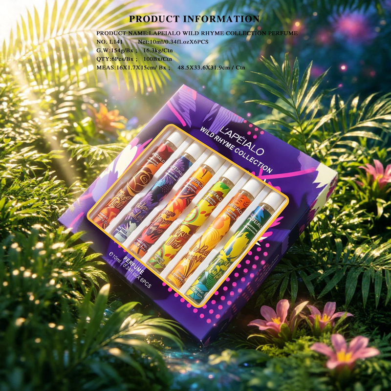 Car Air Freshener - ชุดของขวัญ 6 ชิ้น สเปรย์ปรับอากาศกลิ่นดอกไม้ทรอปิคอล ขจัดกลิ่นไม่พึงประสงค์ในบ้าน สำหรับห้อง