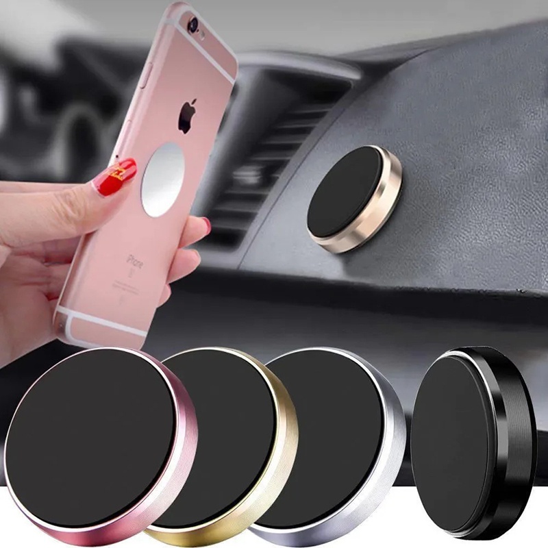 Car Phone Holder - ที่วางโทรศัพท์ในรถยนต์แบบแม่เหล็ก ที่ยึดโทรศัพท์ในรถยนต์ รองรับ GPS ที่วางโทรศัพท์มือถือในรถยนต์ สติ๊กเกอร์แม่เหล็กสำหรับ