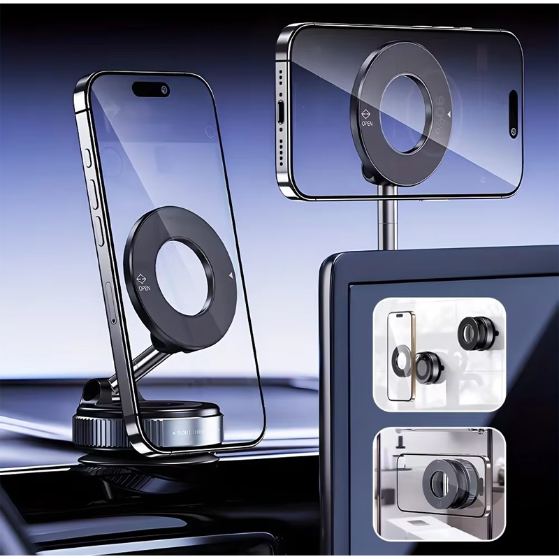 ที่วางโทรศัพท์แม่เหล็กแบบพับได - Car Vacuum บทวิจารณ์และราคา