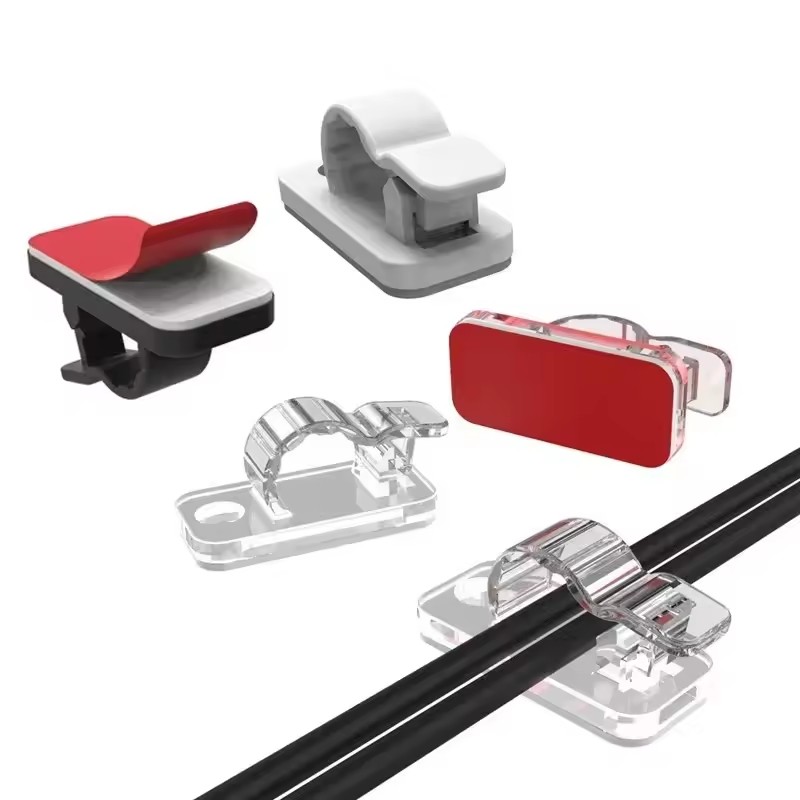 คลิปจัดสายไฟแบบมีกาวในตัว อุปก - Car Cable Organizer บทวิจารณ์และราคา