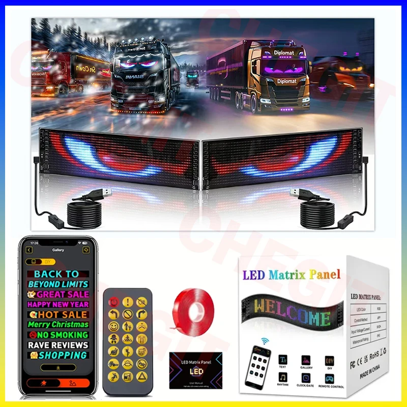 จอแสดงผล LED รถบรรทุก Eye ป้าย - Car Led Light บทวิจารณ์และราคา