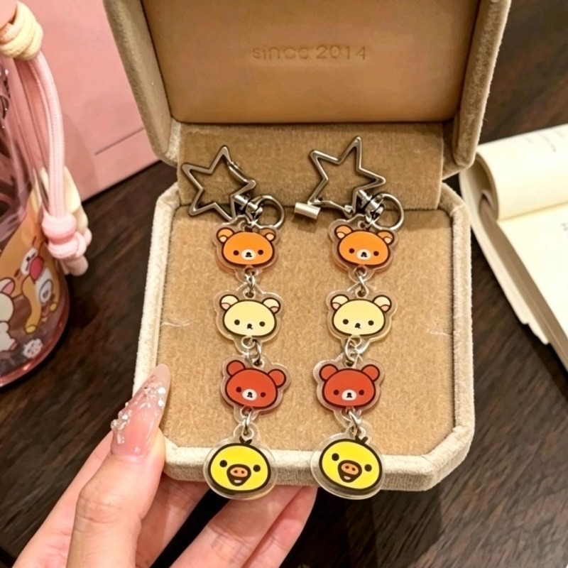 พวงกุญแจอะคริลิกริลัคคุมะ ลายก - Car Accessories Japanese บทวิจารณ์และราคา