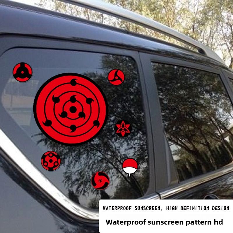 ชุดสติกเกอร์ลายตาชาริงกัน กันน - Car Accessories Japanese บทวิจารณ์และราคา