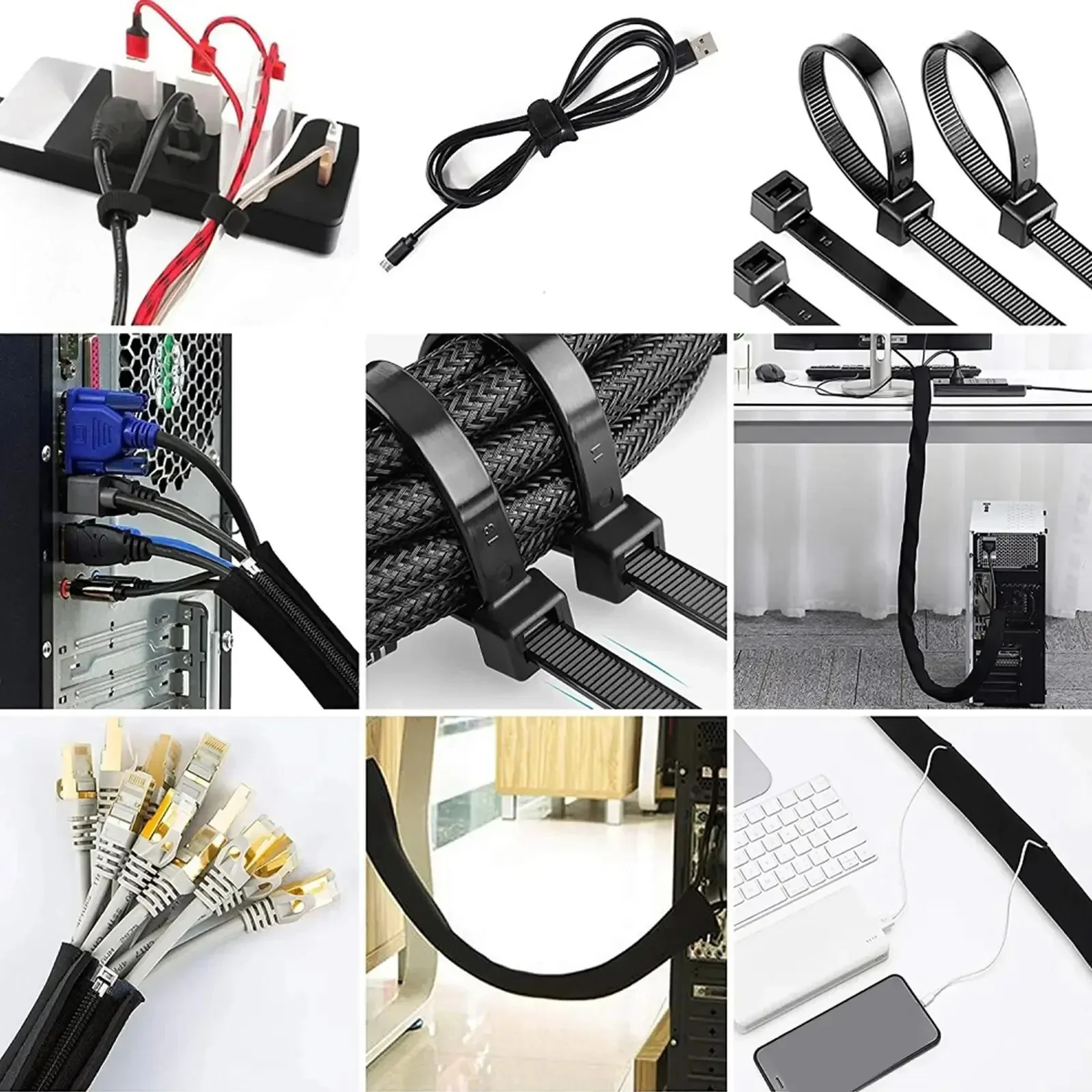 ชุดจัดระเบียบสายเคเบิลสำนักงาน - Car Cable Organizer บทวิจารณ์และราคา
