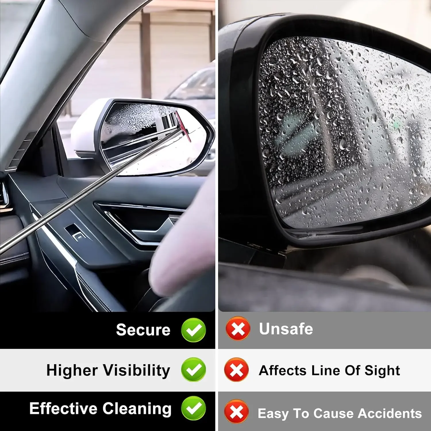 ที่ปัดน้ำฝนกระจกมองหลังแบบพับเ - Car Wiper บทวิจารณ์และราคา
