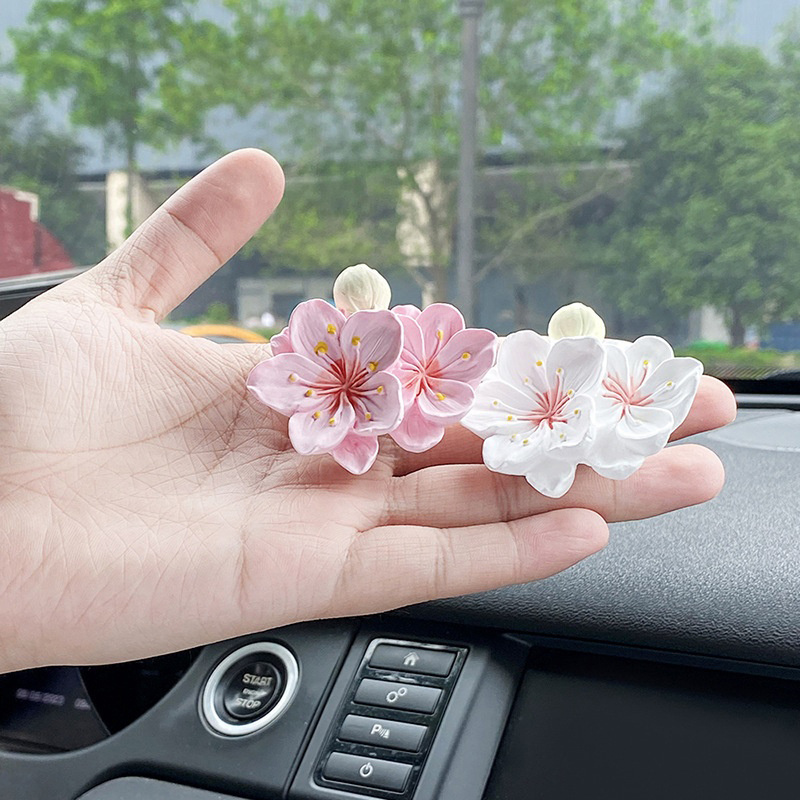 คลิปหนีบปรับอากาศรูปดอกไม้ 1 ช - Car Air Freshener บทวิจารณ์และราคา