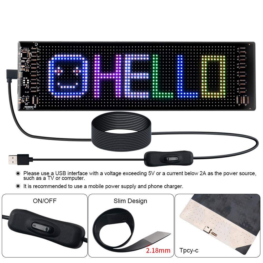 แผงไฟ LED เมทริกซ์แบบเลื่อนข้อ - Car Led Light บทวิจารณ์และราคา