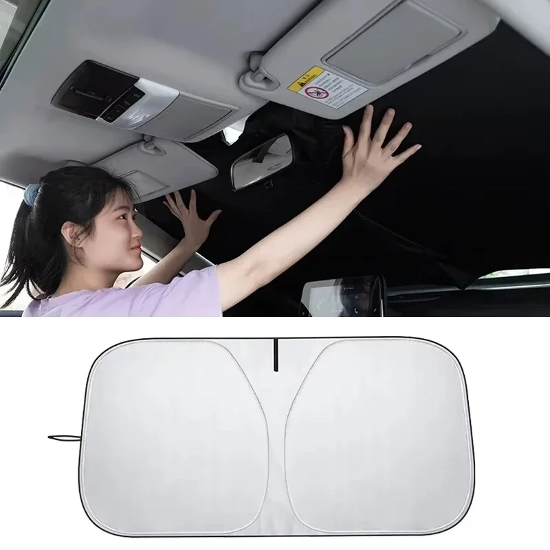 ที่บังแดดหน้ารถสำหรับฤดูร้อน ผ - Windshield Sun Shade บทวิจารณ์และราคา