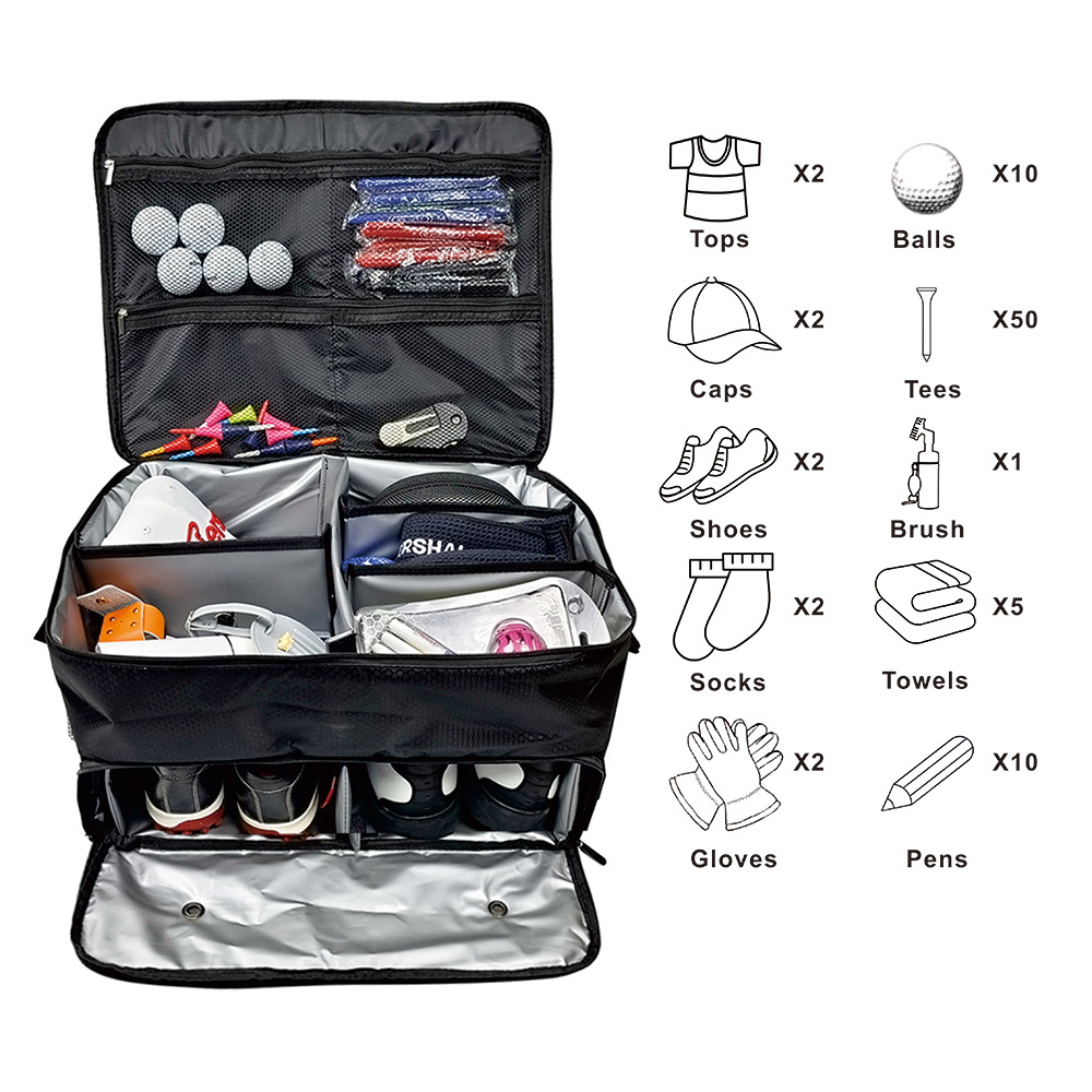 ที่จัดระเบียบของในท้ายรถกอล์ฟ  - Car Organizer บทวิจารณ์และราคา